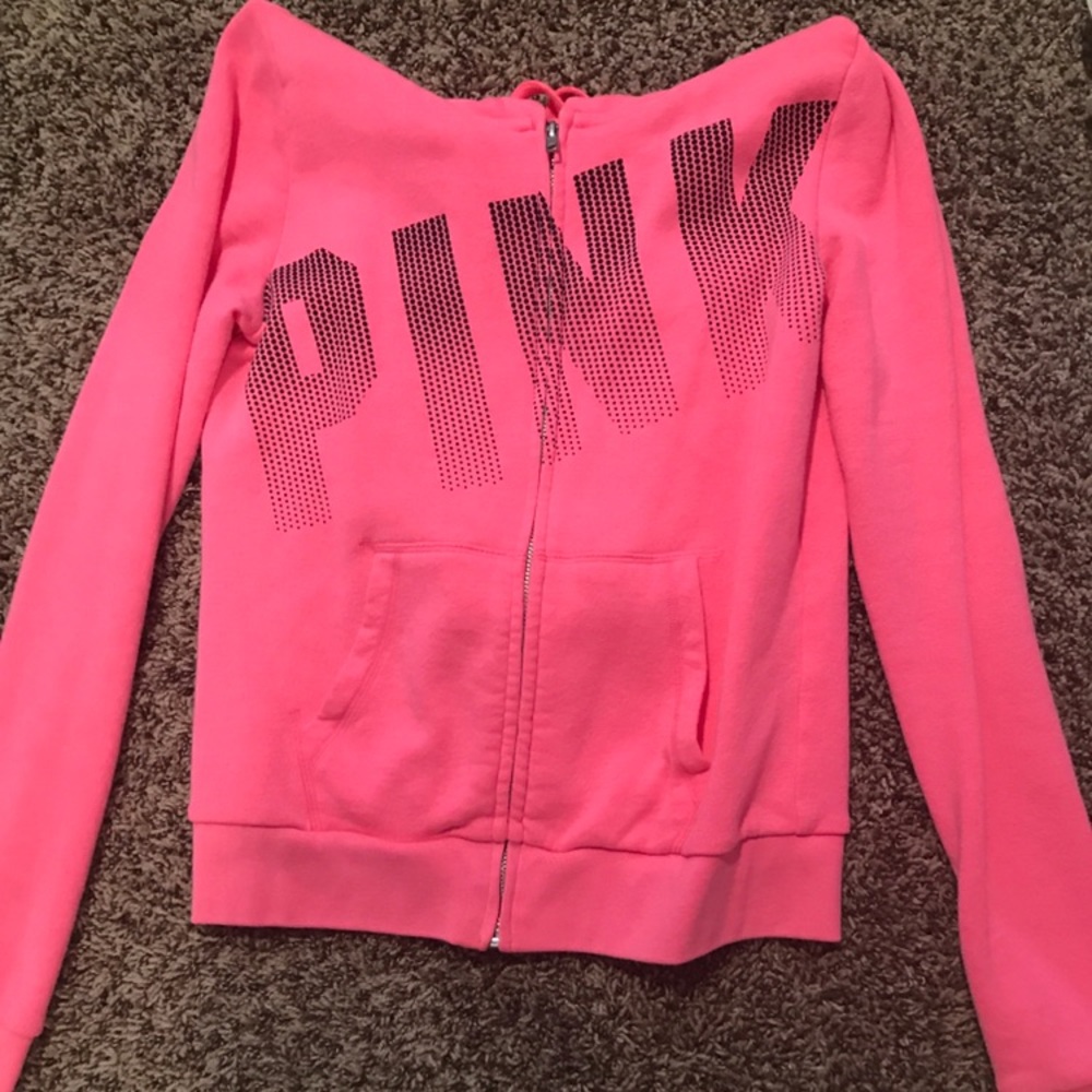 Victoria secret pink zip up